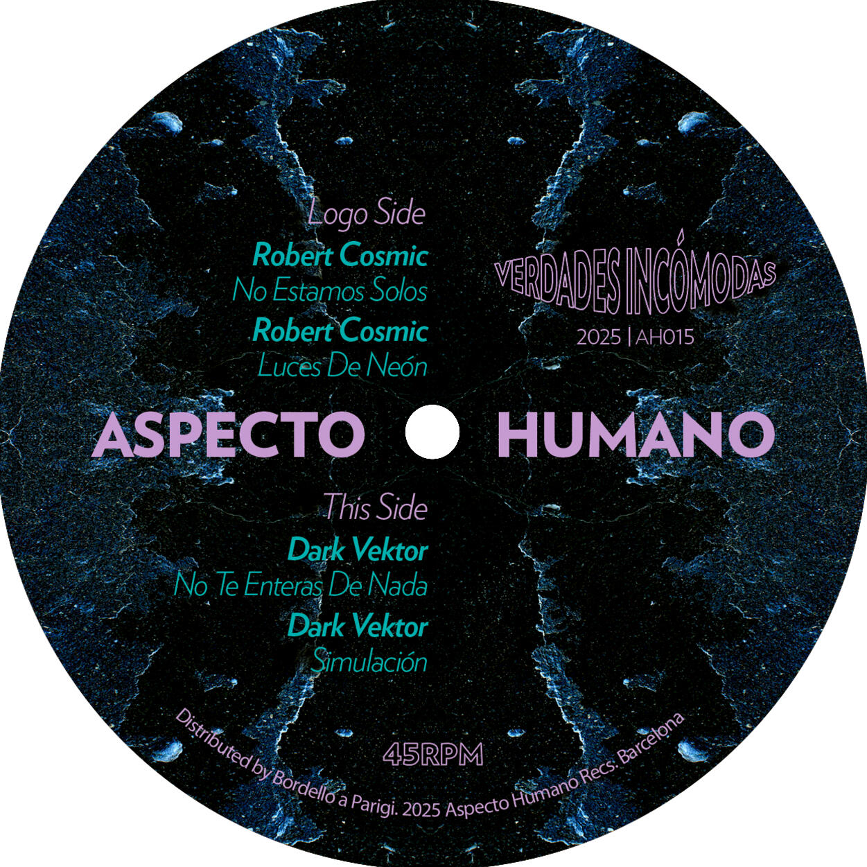 Vinyl record by Robert Cosmic Robert Cosmic & Dark Vektor